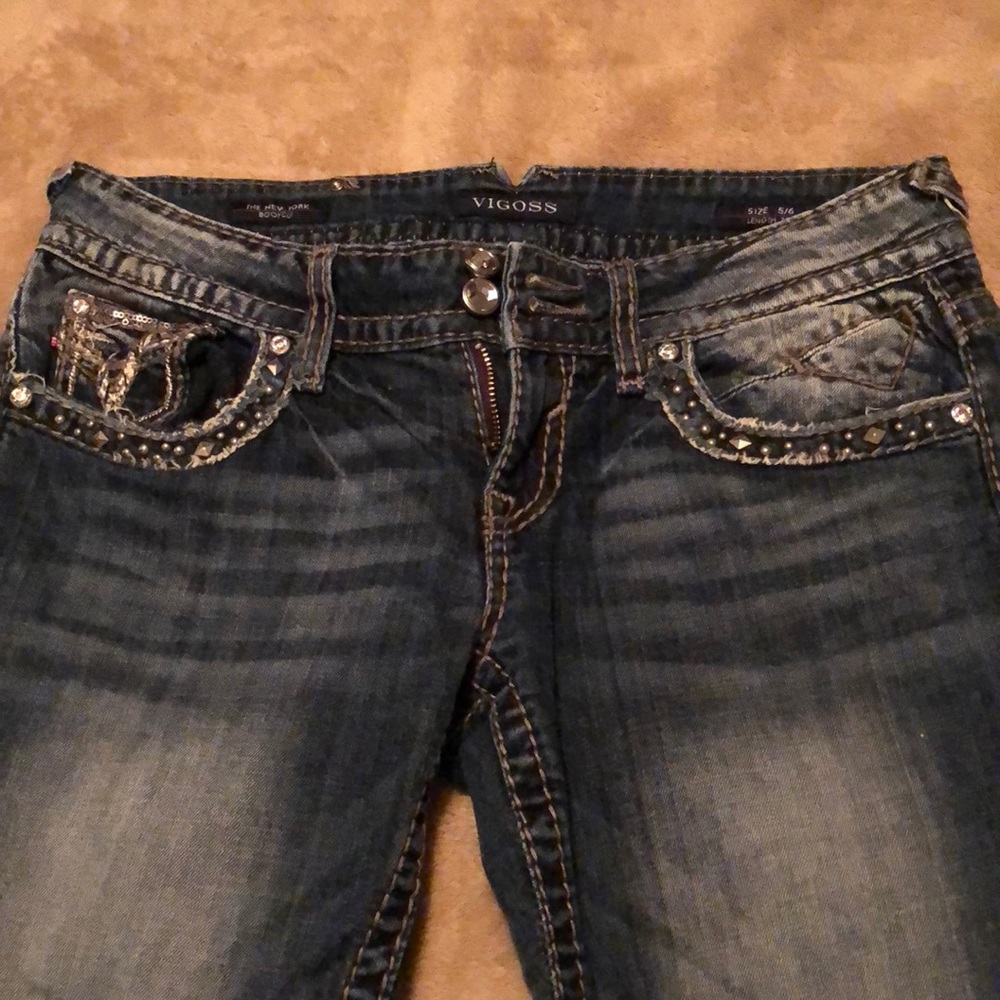 Vigoss embellished jeans